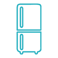 ugradni frižider icon